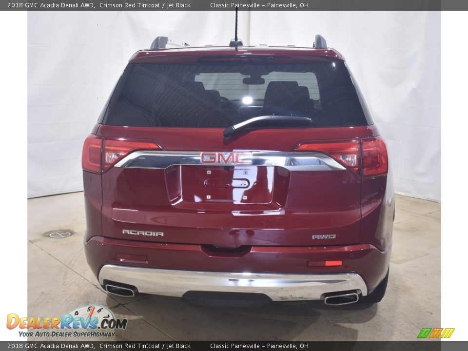 2018 GMC Acadia Denali AWD Crimson Red Tintcoat / Jet Black Photo #3