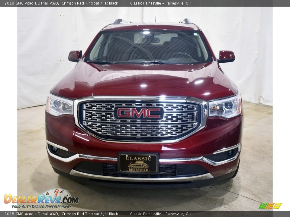 2018 GMC Acadia Denali AWD Crimson Red Tintcoat / Jet Black Photo #4