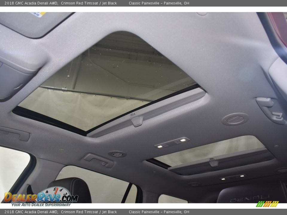 2018 GMC Acadia Denali AWD Crimson Red Tintcoat / Jet Black Photo #7