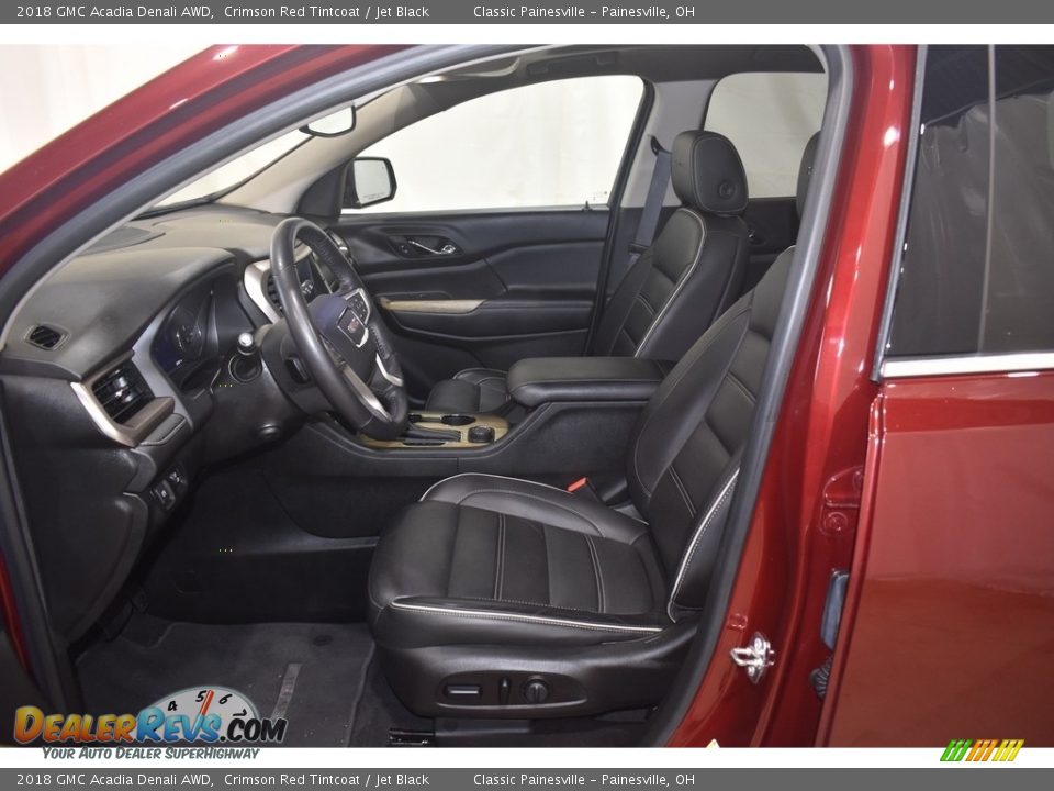 2018 GMC Acadia Denali AWD Crimson Red Tintcoat / Jet Black Photo #8
