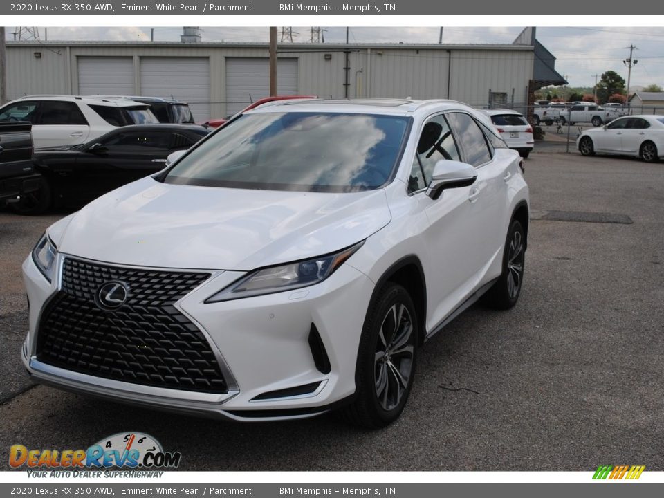 2020 Lexus RX 350 AWD Eminent White Pearl / Parchment Photo #1