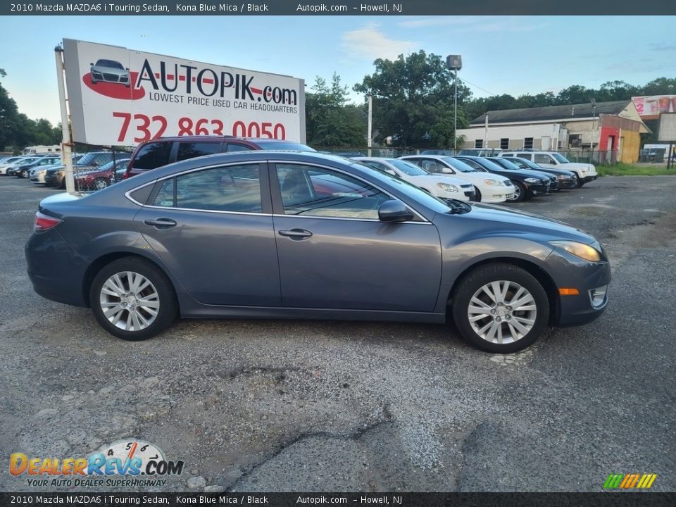 2010 Mazda MAZDA6 i Touring Sedan Kona Blue Mica / Black Photo #3