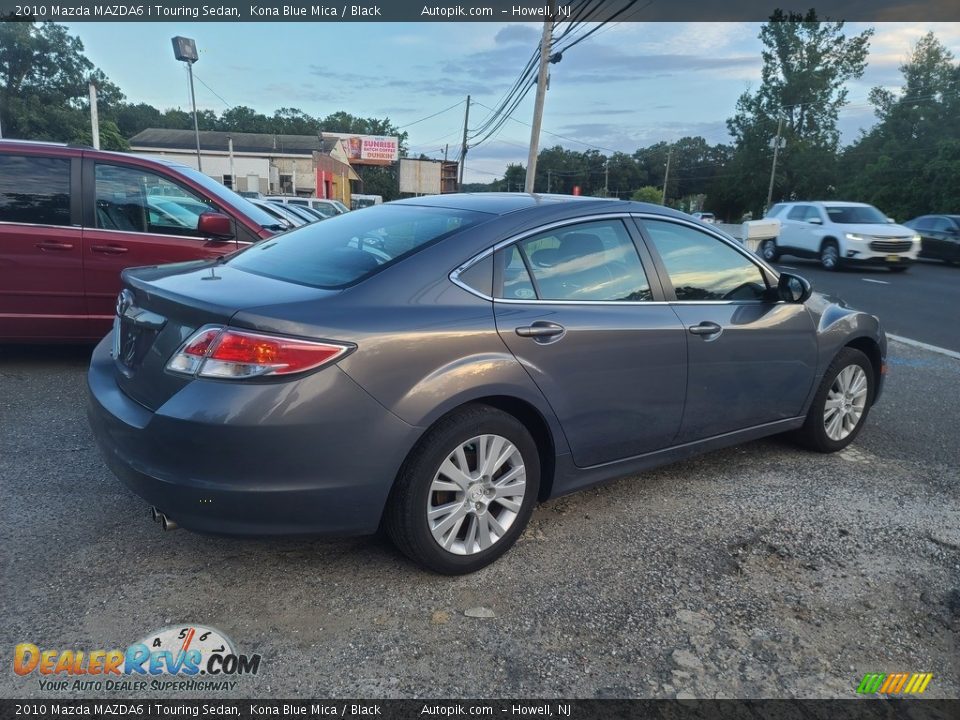 2010 Mazda MAZDA6 i Touring Sedan Kona Blue Mica / Black Photo #4