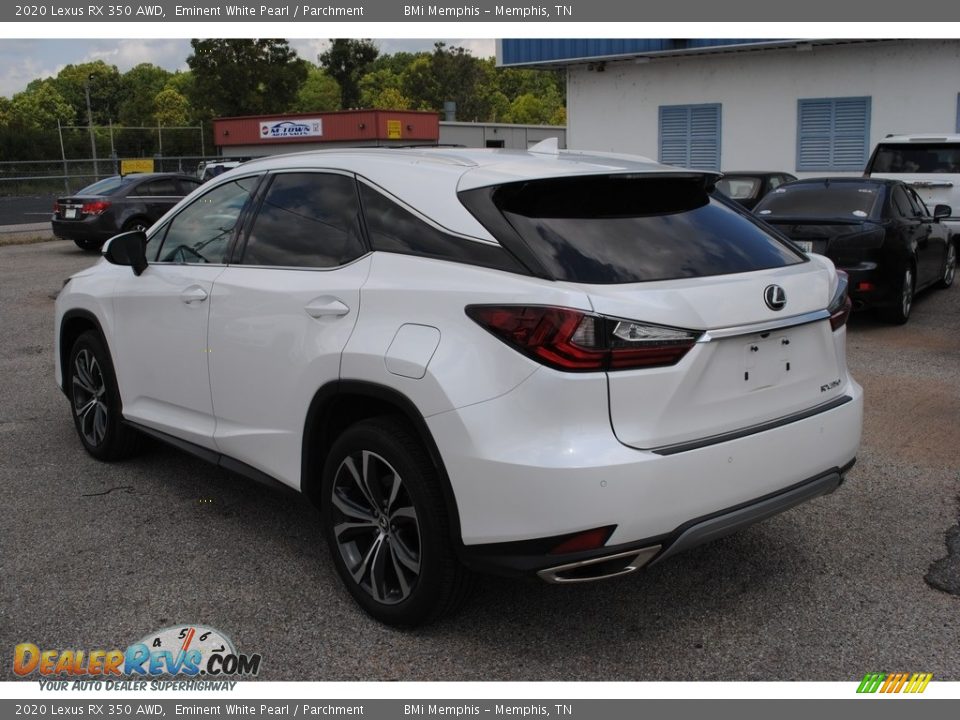 2020 Lexus RX 350 AWD Eminent White Pearl / Parchment Photo #3