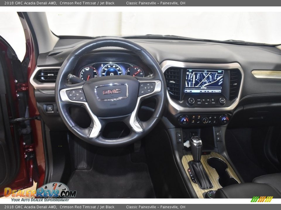 2018 GMC Acadia Denali AWD Crimson Red Tintcoat / Jet Black Photo #14