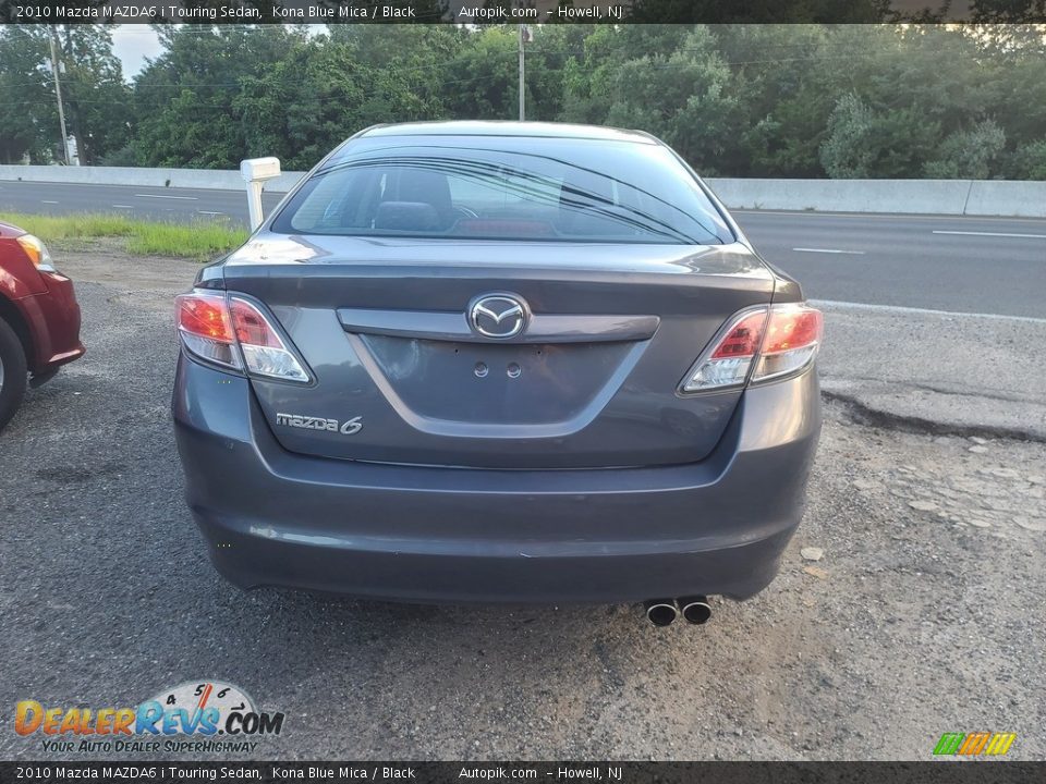 2010 Mazda MAZDA6 i Touring Sedan Kona Blue Mica / Black Photo #5