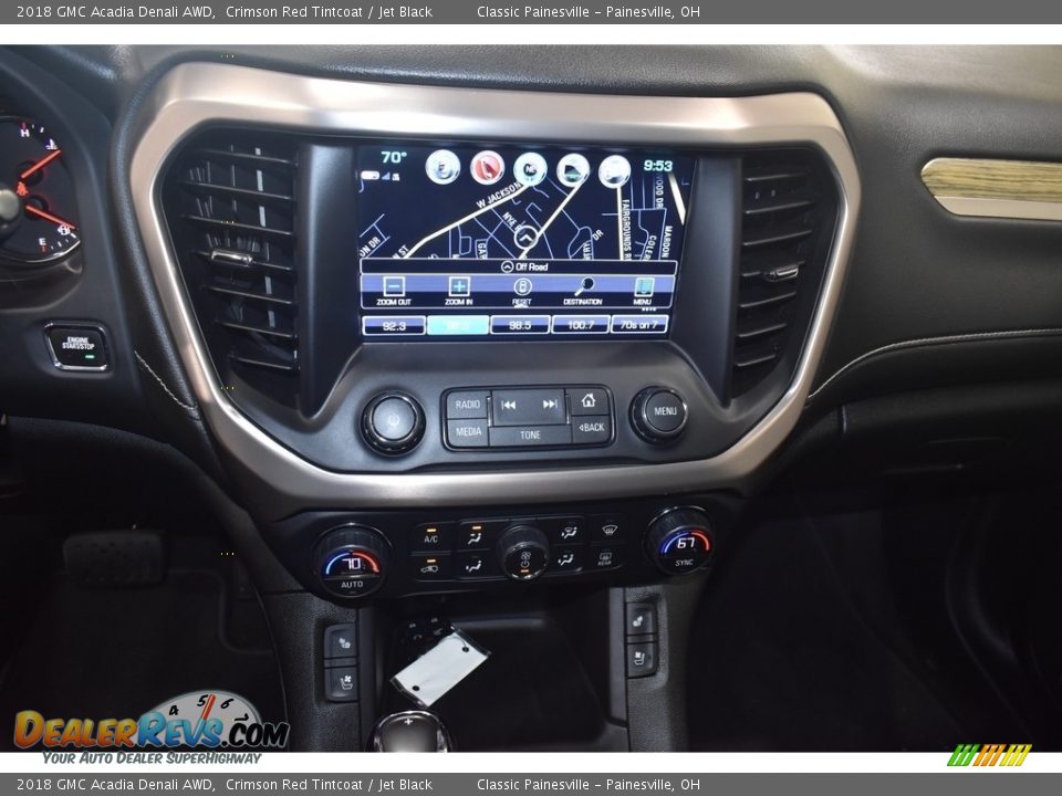 2018 GMC Acadia Denali AWD Crimson Red Tintcoat / Jet Black Photo #15