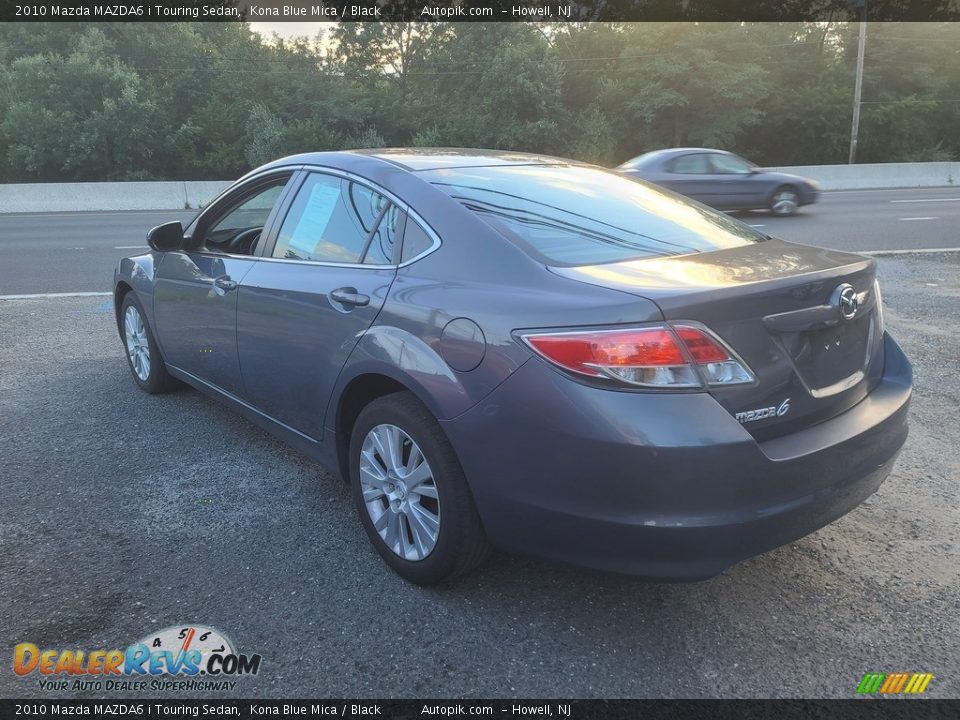 2010 Mazda MAZDA6 i Touring Sedan Kona Blue Mica / Black Photo #6