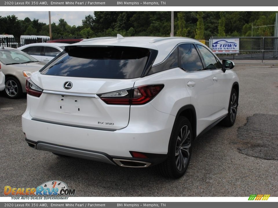 2020 Lexus RX 350 AWD Eminent White Pearl / Parchment Photo #5