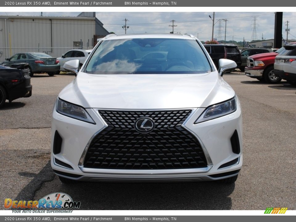 2020 Lexus RX 350 AWD Eminent White Pearl / Parchment Photo #8