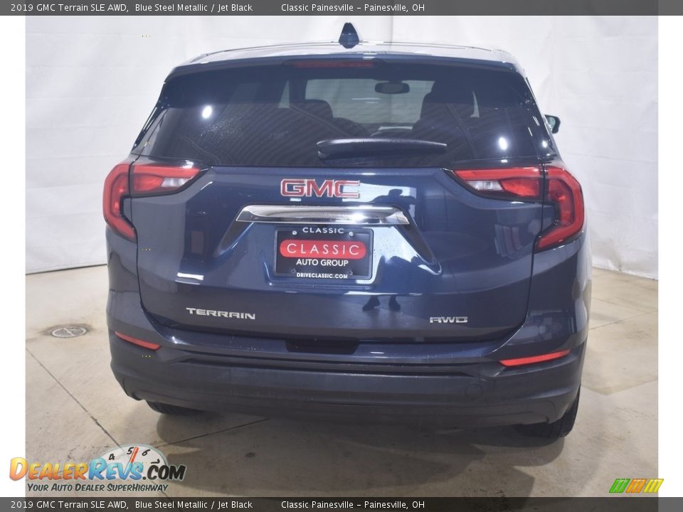 2019 GMC Terrain SLE AWD Blue Steel Metallic / Jet Black Photo #3