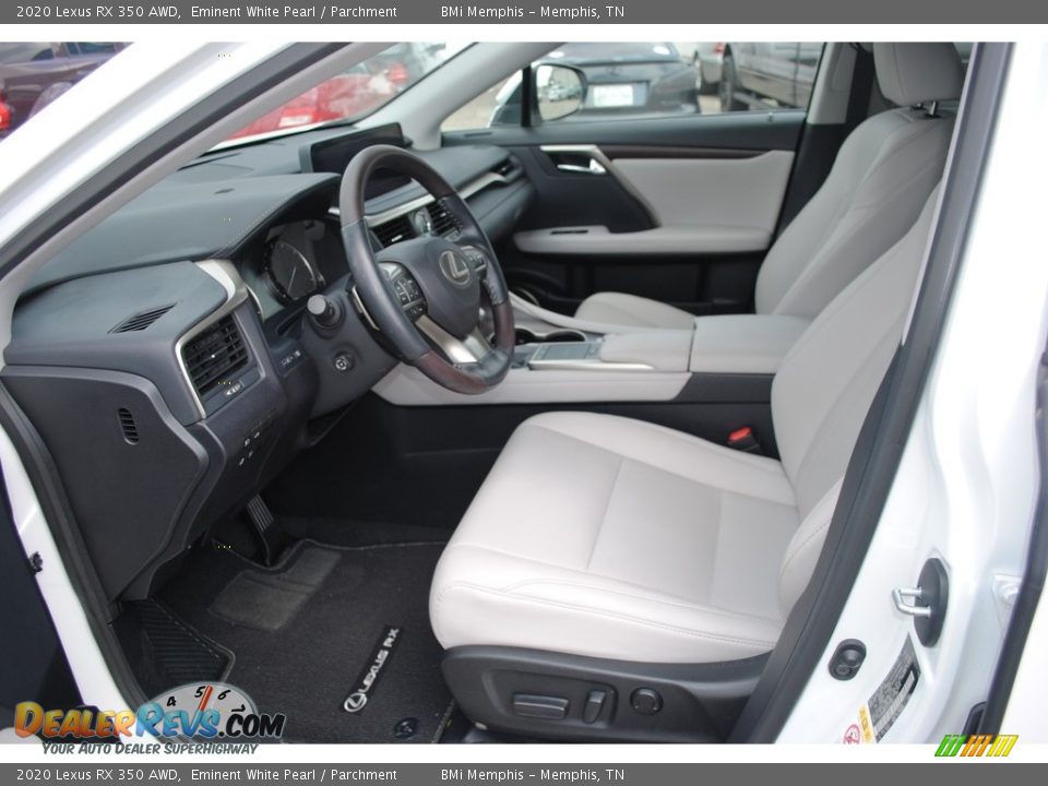 Parchment Interior - 2020 Lexus RX 350 AWD Photo #10