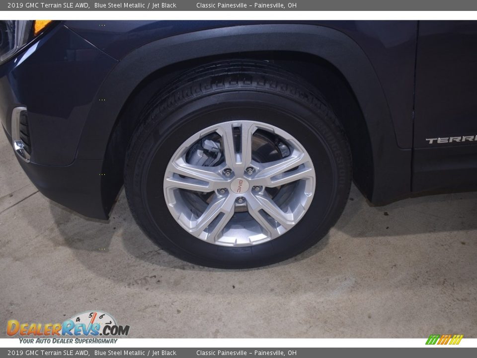 2019 GMC Terrain SLE AWD Blue Steel Metallic / Jet Black Photo #5