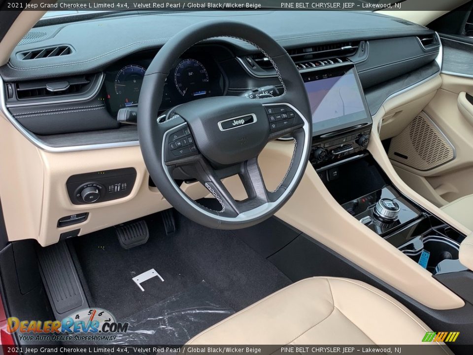 Front Seat of 2021 Jeep Grand Cherokee L Limited 4x4 Photo #13