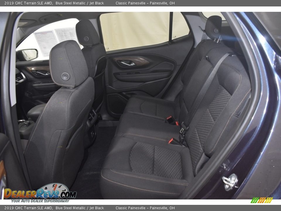 2019 GMC Terrain SLE AWD Blue Steel Metallic / Jet Black Photo #8