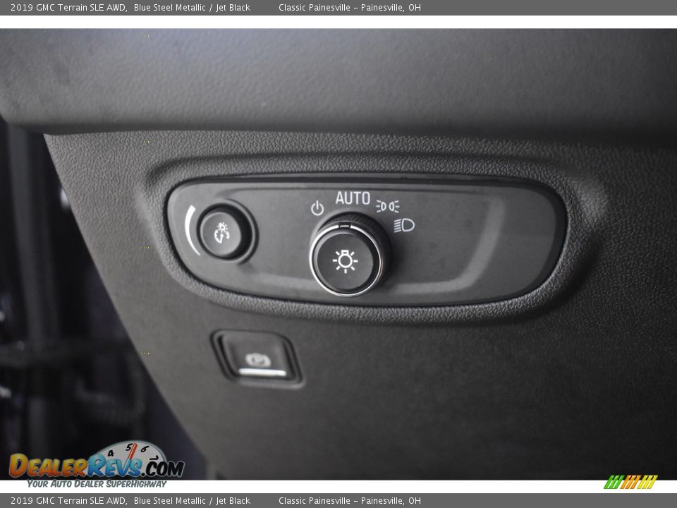 2019 GMC Terrain SLE AWD Blue Steel Metallic / Jet Black Photo #11