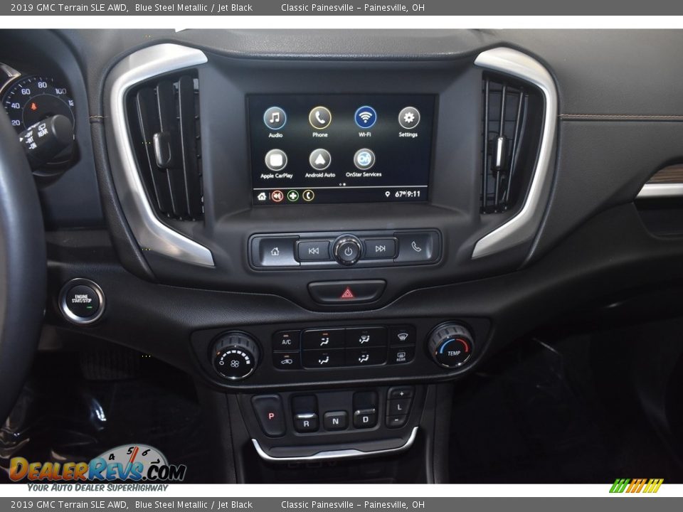 2019 GMC Terrain SLE AWD Blue Steel Metallic / Jet Black Photo #13