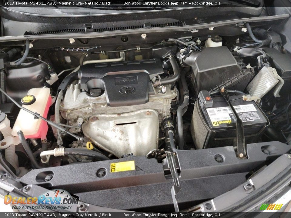 2013 Toyota RAV4 XLE AWD Magnetic Gray Metallic / Black Photo #11