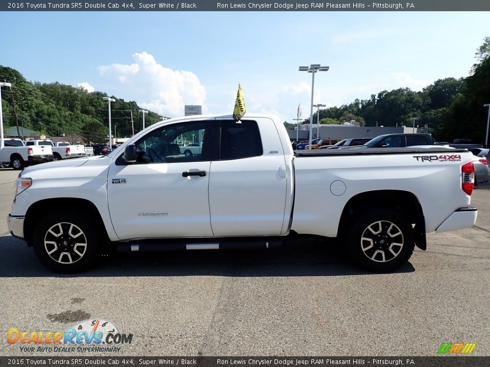 Super White 2016 Toyota Tundra SR5 Double Cab 4x4 Photo #2