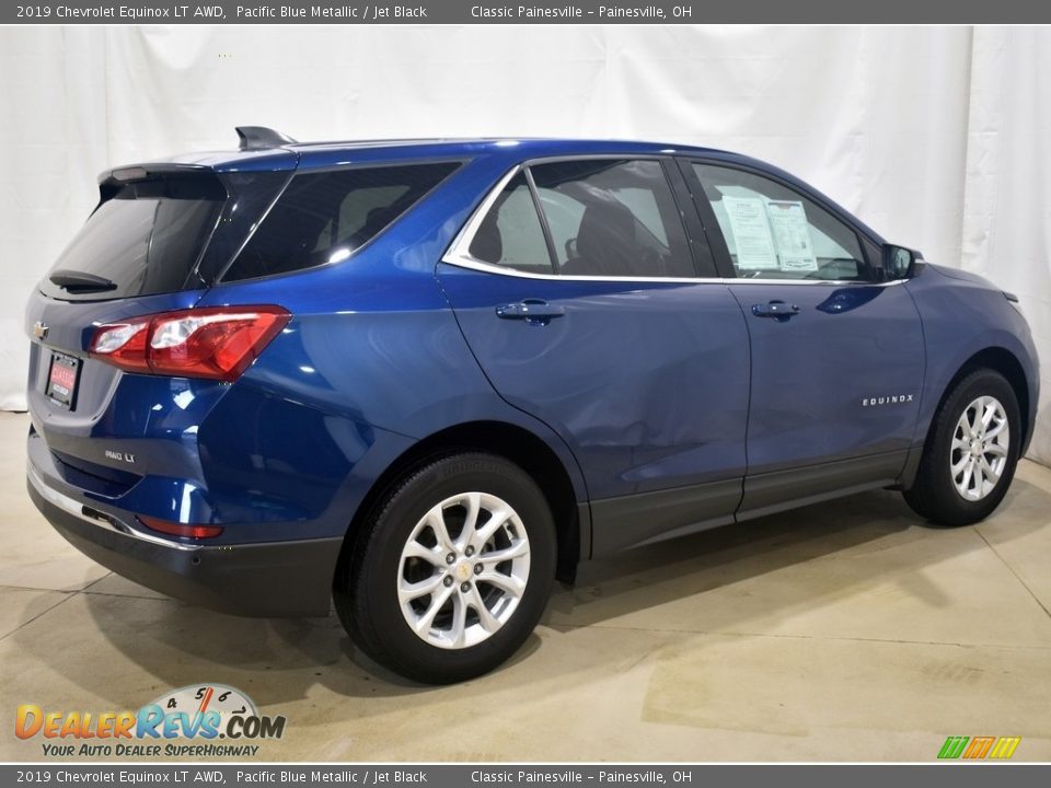 2019 Chevrolet Equinox LT AWD Pacific Blue Metallic / Jet Black Photo #2