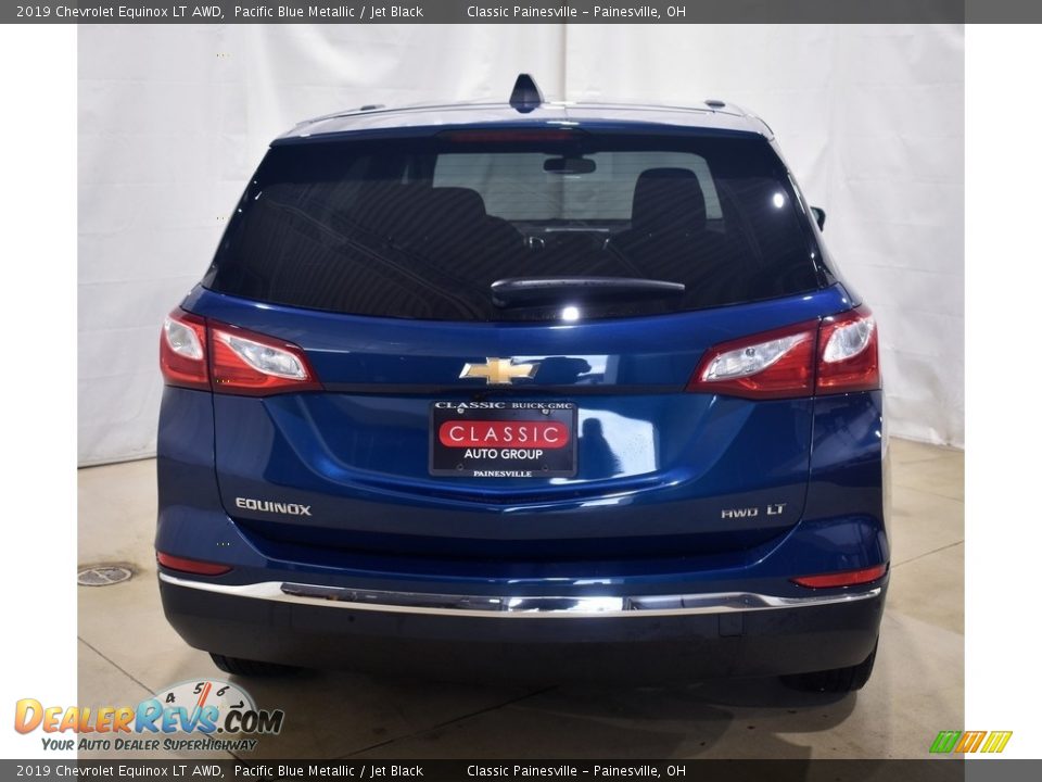 2019 Chevrolet Equinox LT AWD Pacific Blue Metallic / Jet Black Photo #3
