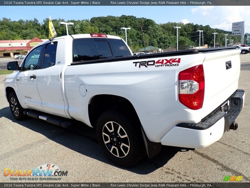 Super White 2016 Toyota Tundra SR5 Double Cab 4x4 Photo #3