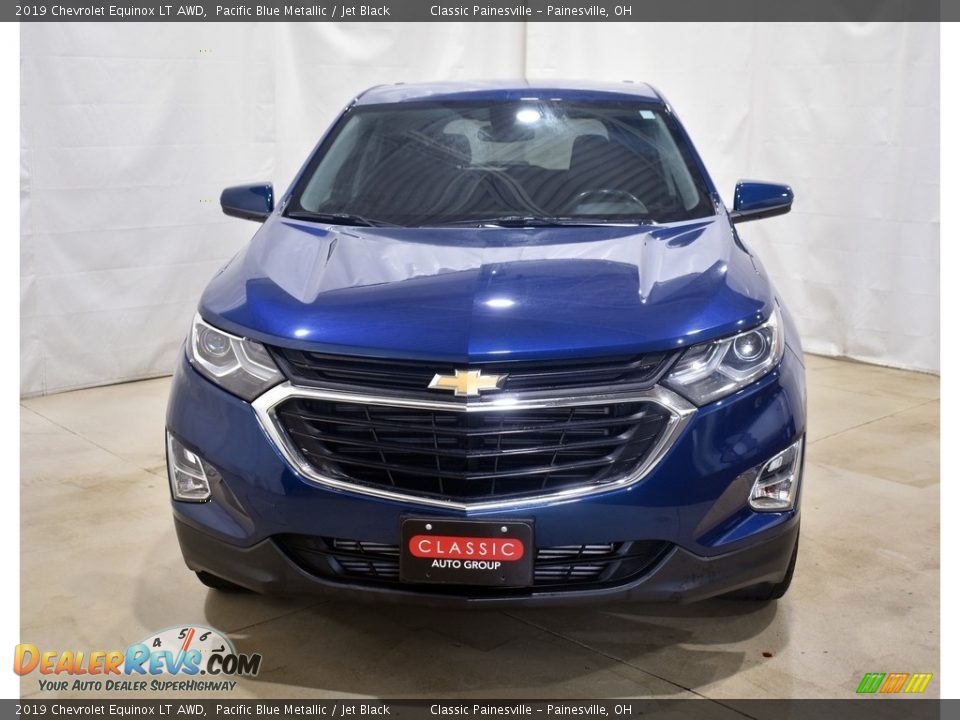 2019 Chevrolet Equinox LT AWD Pacific Blue Metallic / Jet Black Photo #4