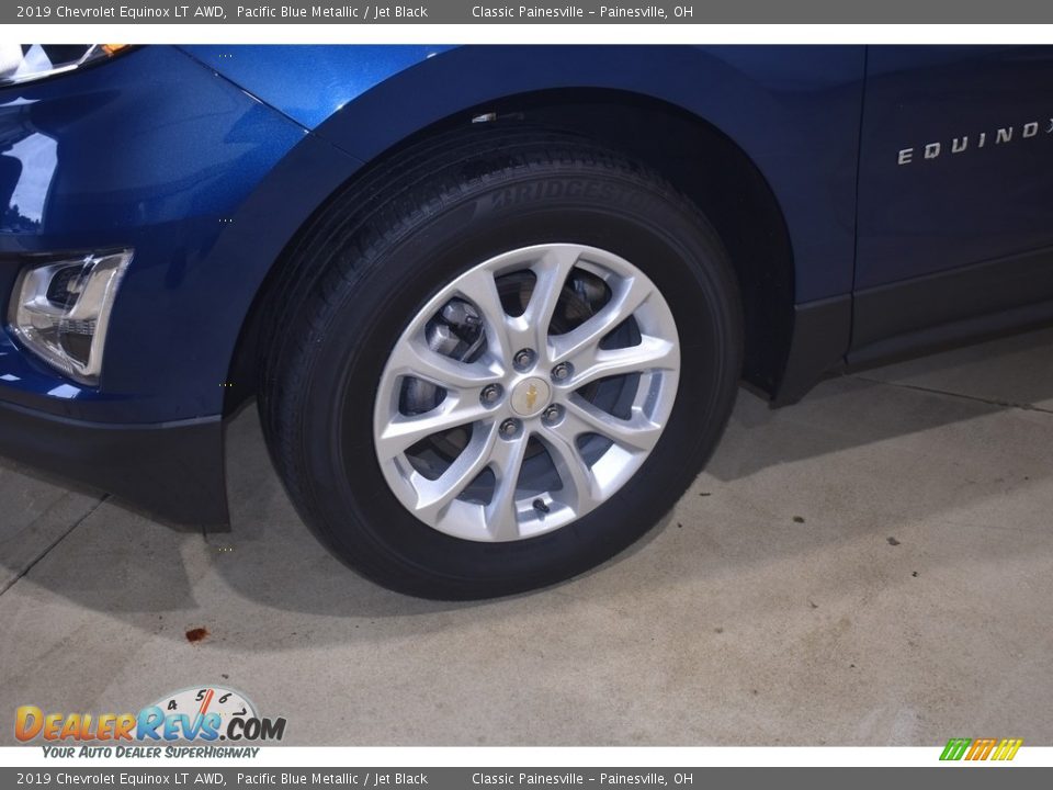 2019 Chevrolet Equinox LT AWD Pacific Blue Metallic / Jet Black Photo #5