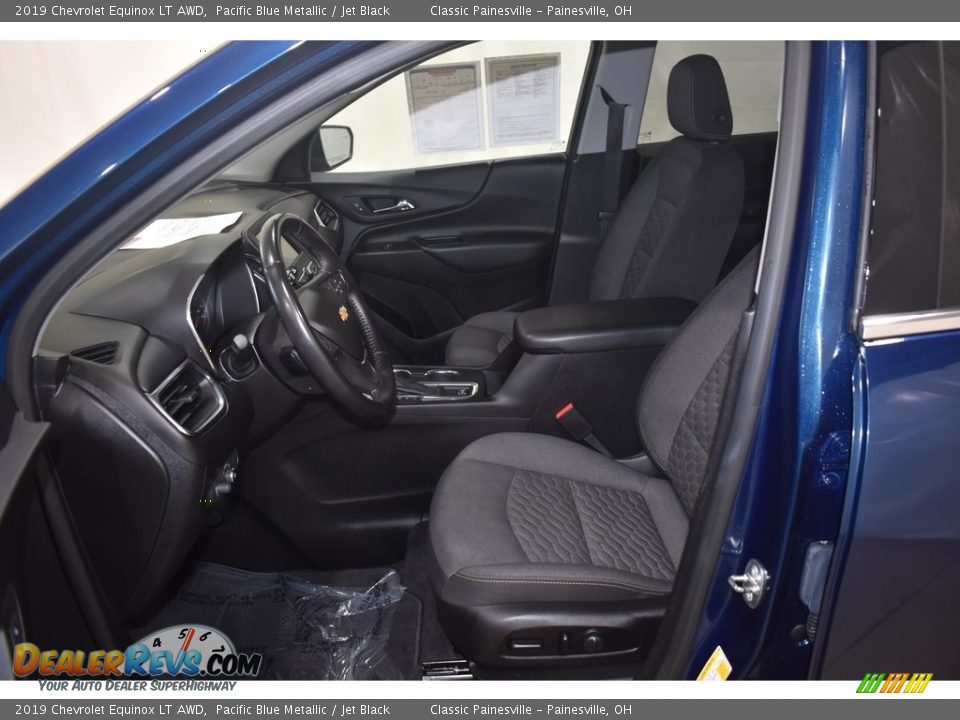 2019 Chevrolet Equinox LT AWD Pacific Blue Metallic / Jet Black Photo #7