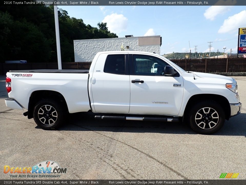 Super White 2016 Toyota Tundra SR5 Double Cab 4x4 Photo #7