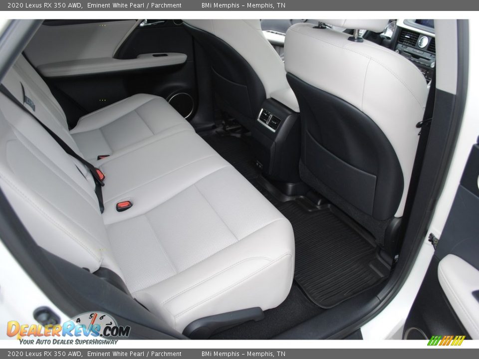 Rear Seat of 2020 Lexus RX 350 AWD Photo #29