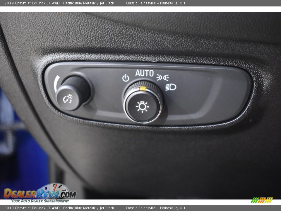 2019 Chevrolet Equinox LT AWD Pacific Blue Metallic / Jet Black Photo #11