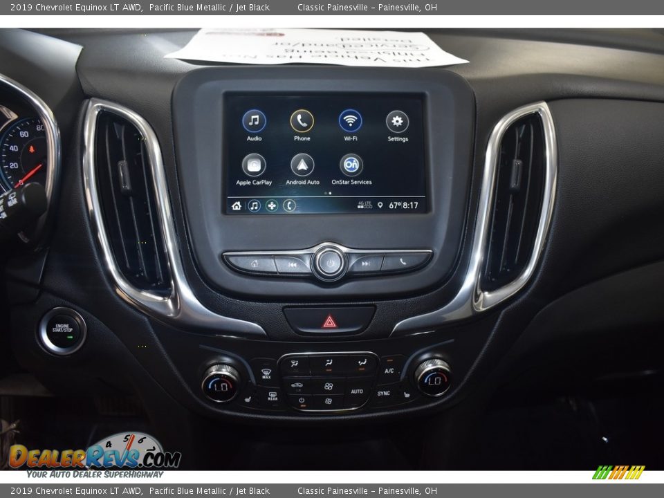 2019 Chevrolet Equinox LT AWD Pacific Blue Metallic / Jet Black Photo #13