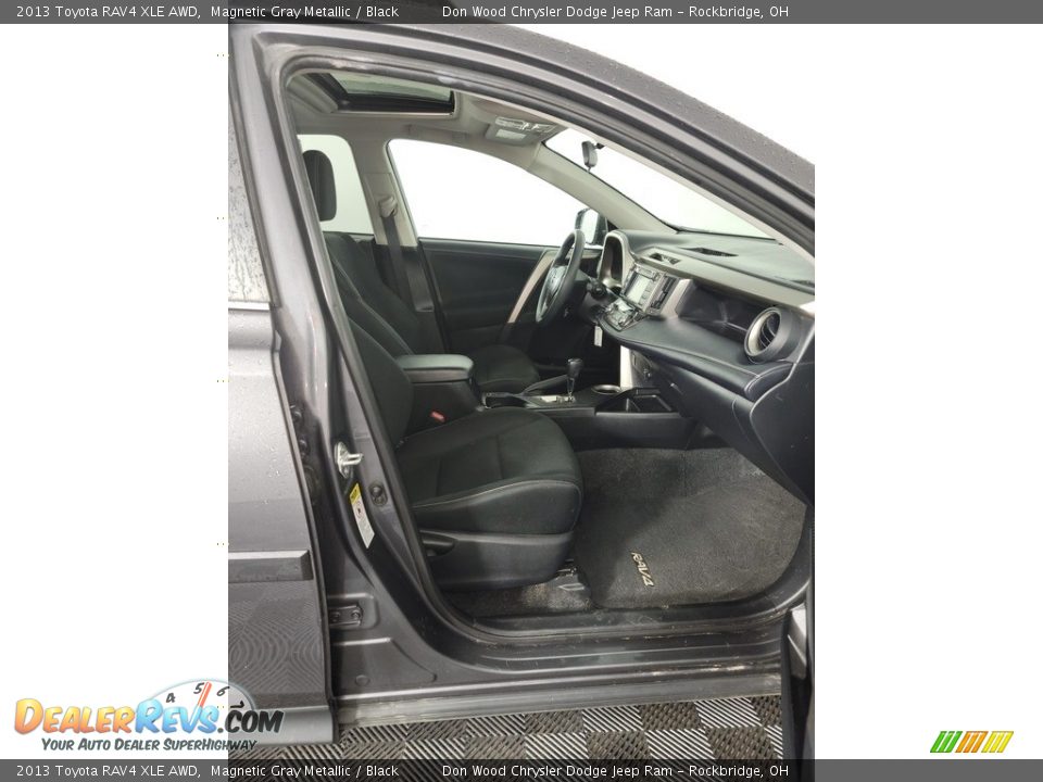 2013 Toyota RAV4 XLE AWD Magnetic Gray Metallic / Black Photo #25