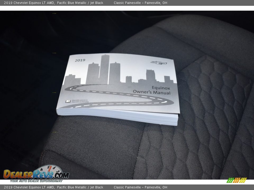 2019 Chevrolet Equinox LT AWD Pacific Blue Metallic / Jet Black Photo #16