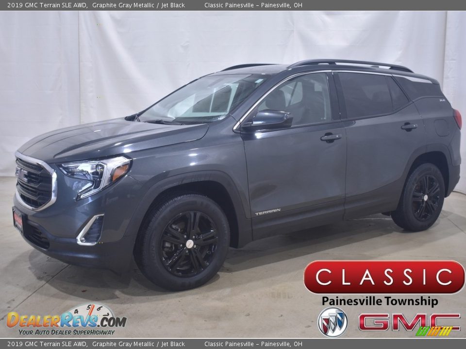 2019 GMC Terrain SLE AWD Graphite Gray Metallic / Jet Black Photo #1