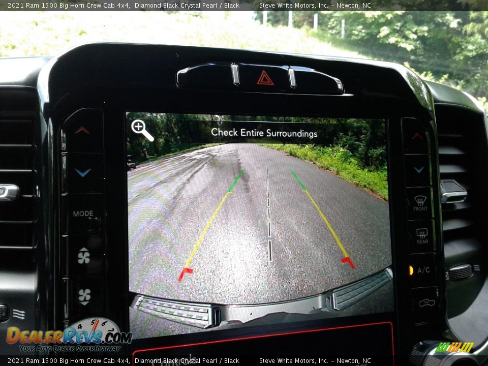 2021 Ram 1500 Big Horn Crew Cab 4x4 Diamond Black Crystal Pearl / Black Photo #27