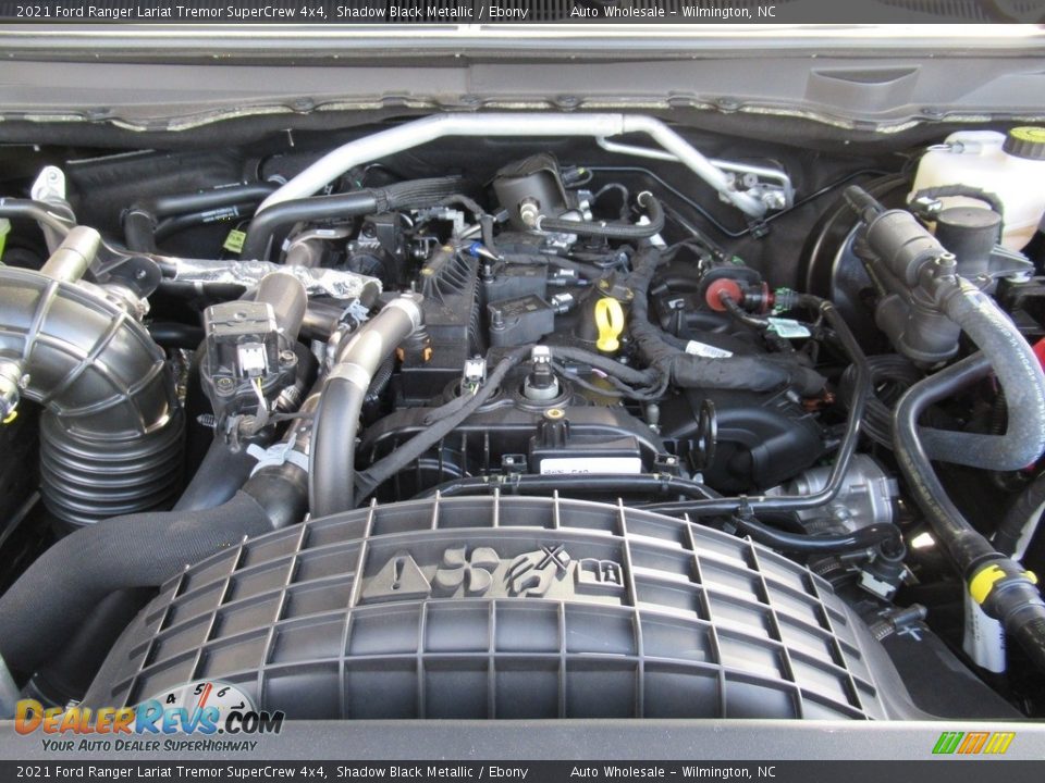 2021 Ford Ranger Lariat Tremor SuperCrew 4x4 Shadow Black Metallic / Ebony Photo #6