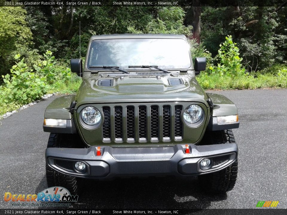 2021 Jeep Gladiator Rubicon 4x4 Sarge Green / Black Photo #3