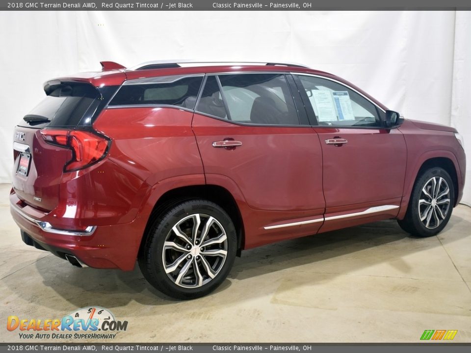 2018 GMC Terrain Denali AWD Red Quartz Tintcoat / ­Jet Black Photo #2