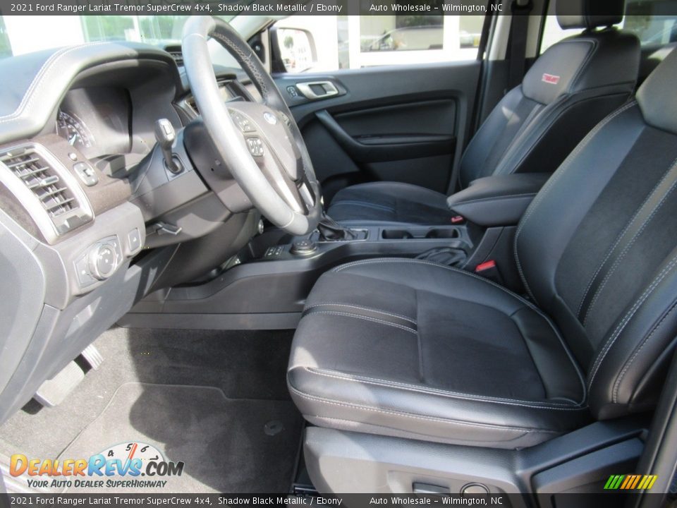 2021 Ford Ranger Lariat Tremor SuperCrew 4x4 Shadow Black Metallic / Ebony Photo #11