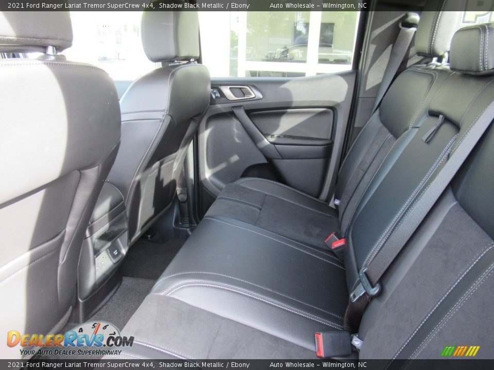 2021 Ford Ranger Lariat Tremor SuperCrew 4x4 Shadow Black Metallic / Ebony Photo #12