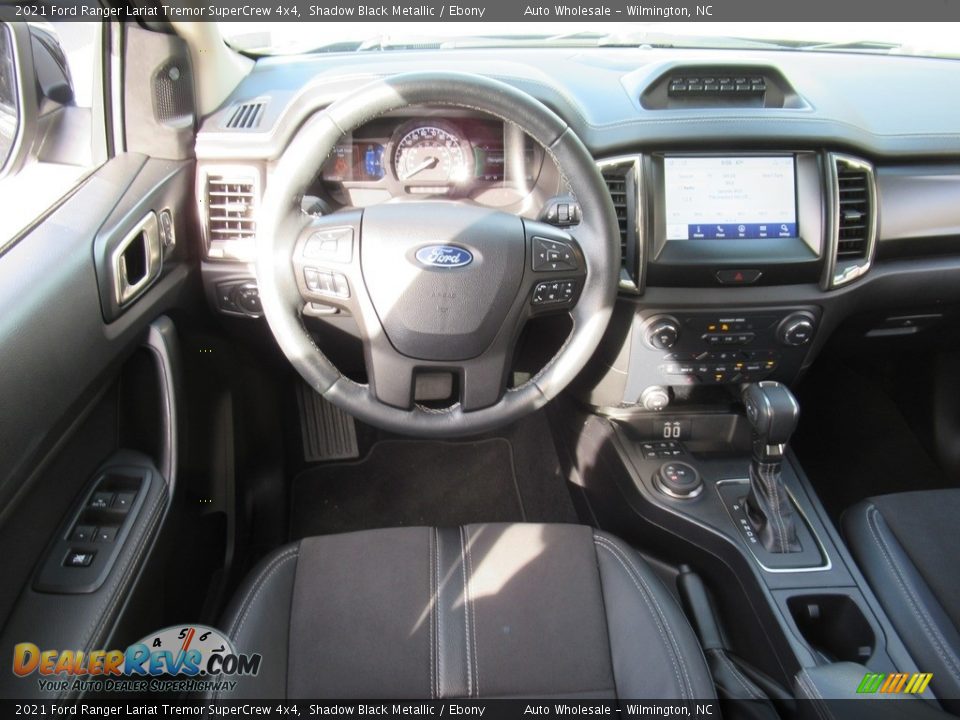 2021 Ford Ranger Lariat Tremor SuperCrew 4x4 Shadow Black Metallic / Ebony Photo #15