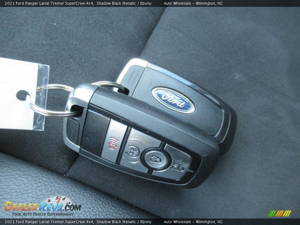 2021 Ford Ranger Lariat Tremor SuperCrew 4x4 Shadow Black Metallic / Ebony Photo #20