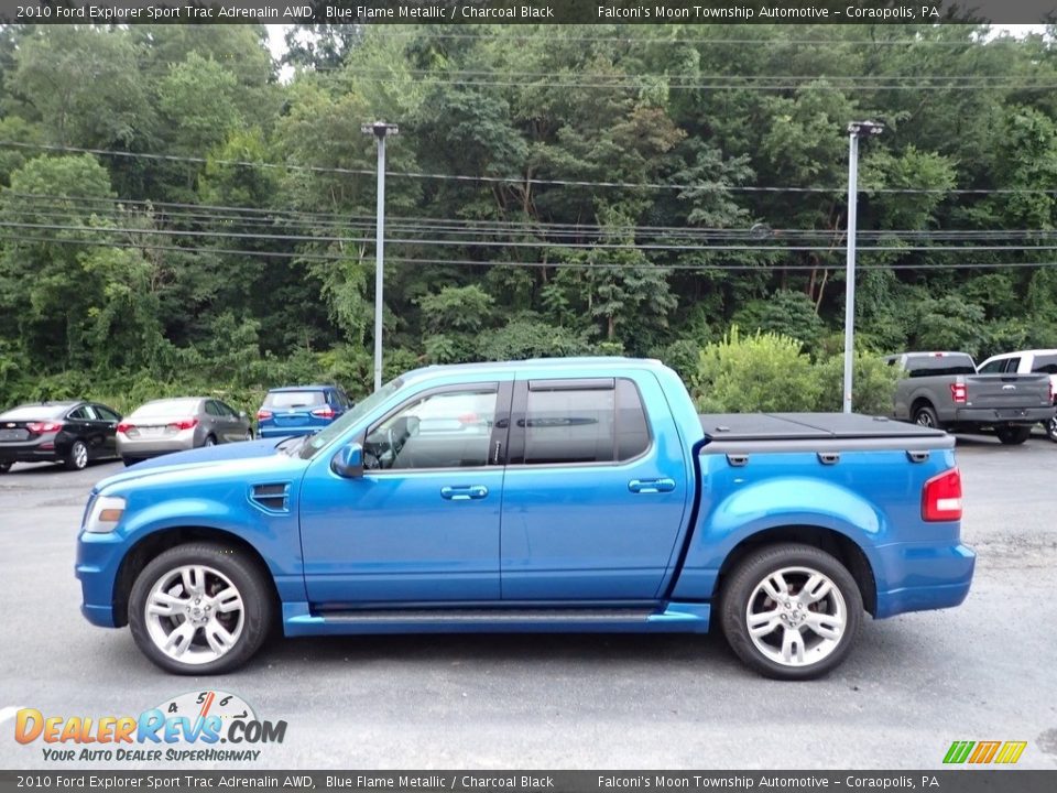 Blue Flame Metallic 2010 Ford Explorer Sport Trac Adrenalin AWD Photo #6