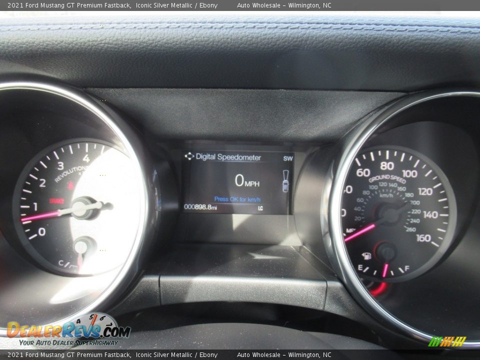 2021 Ford Mustang GT Premium Fastback Gauges Photo #16