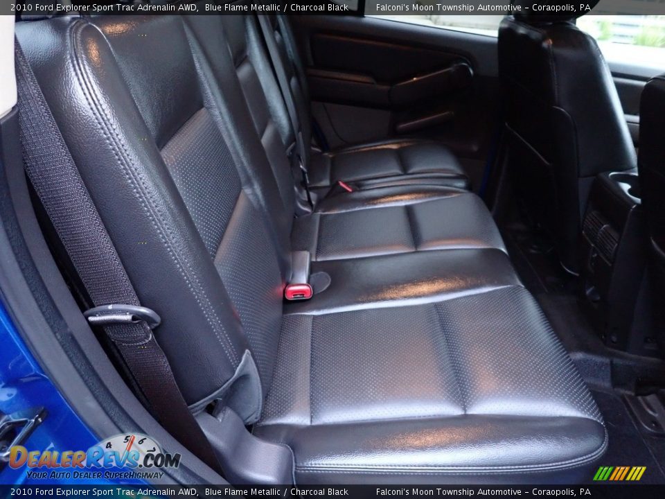 Rear Seat of 2010 Ford Explorer Sport Trac Adrenalin AWD Photo #15