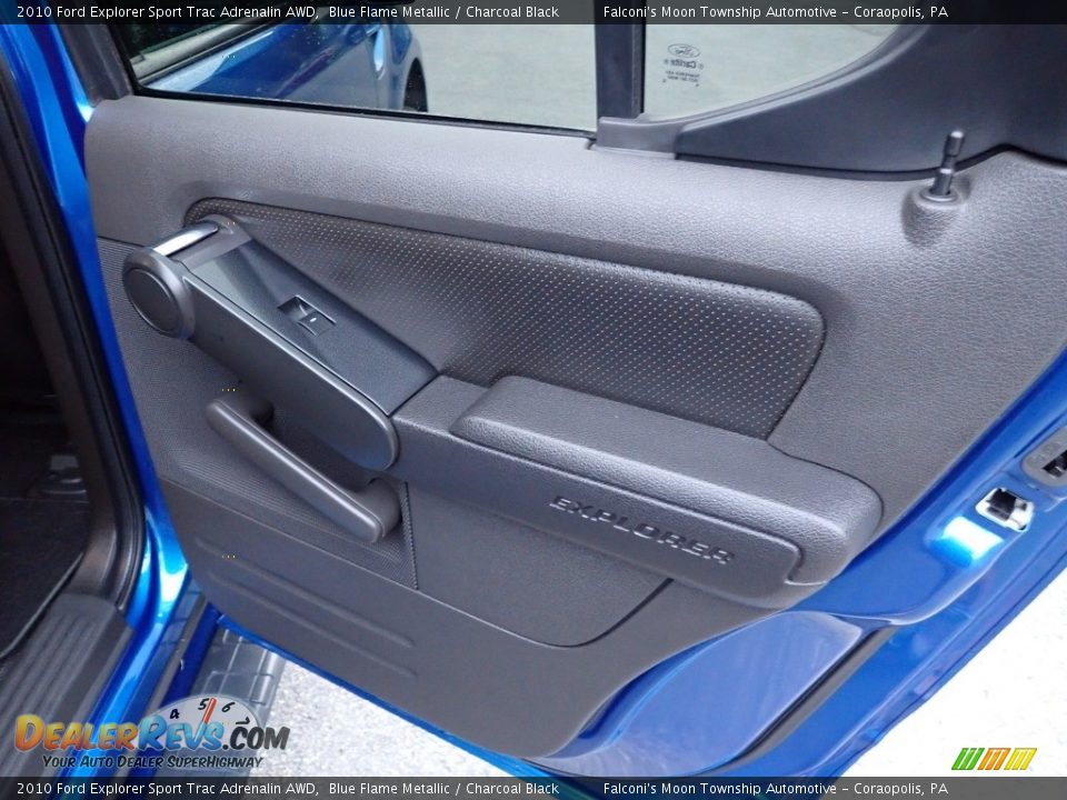 Door Panel of 2010 Ford Explorer Sport Trac Adrenalin AWD Photo #16