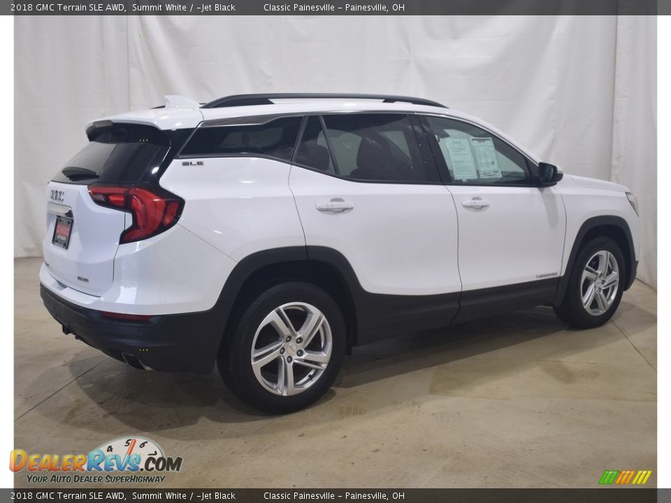 2018 GMC Terrain SLE AWD Summit White / ­Jet Black Photo #2