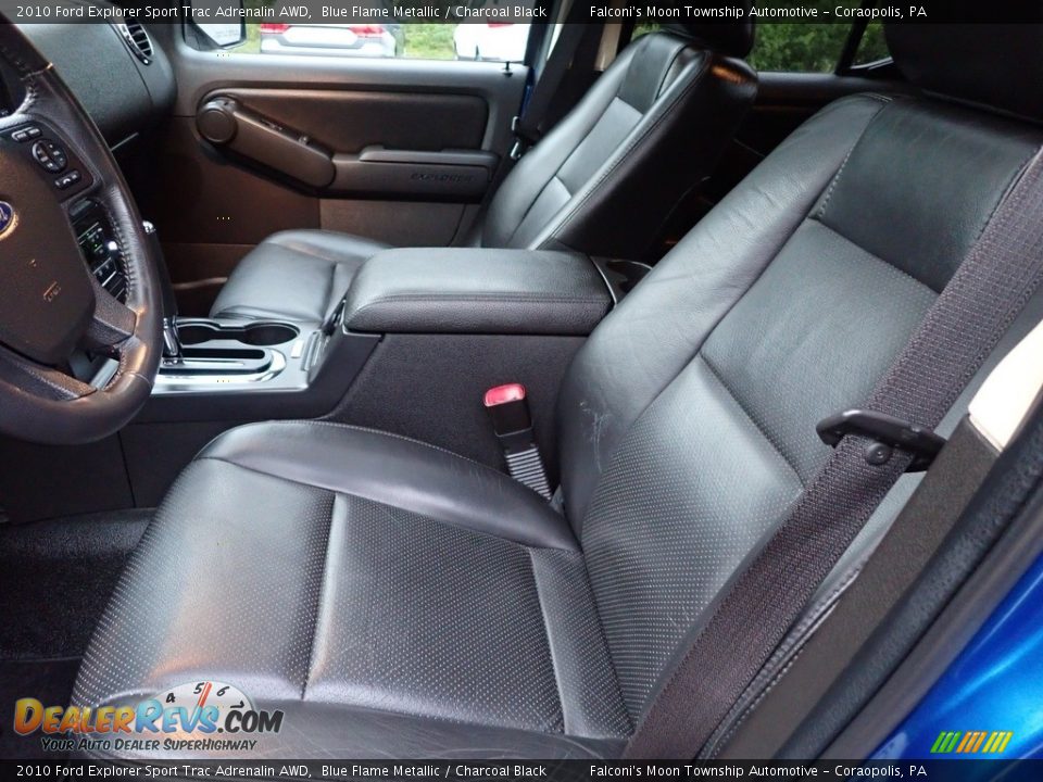 Front Seat of 2010 Ford Explorer Sport Trac Adrenalin AWD Photo #17